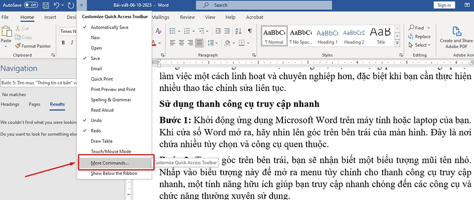 Cách gạch ngang trong Word - Ảnh 11