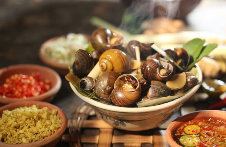 cách luộc ốc ngon 1