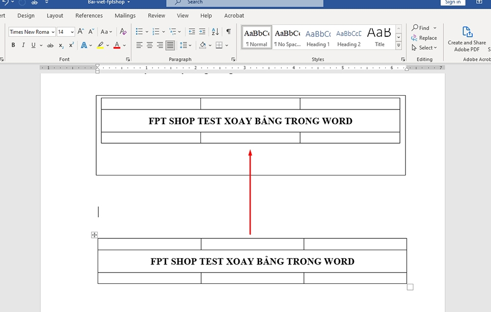 Xoay bảng trong Word - Ảnh 07