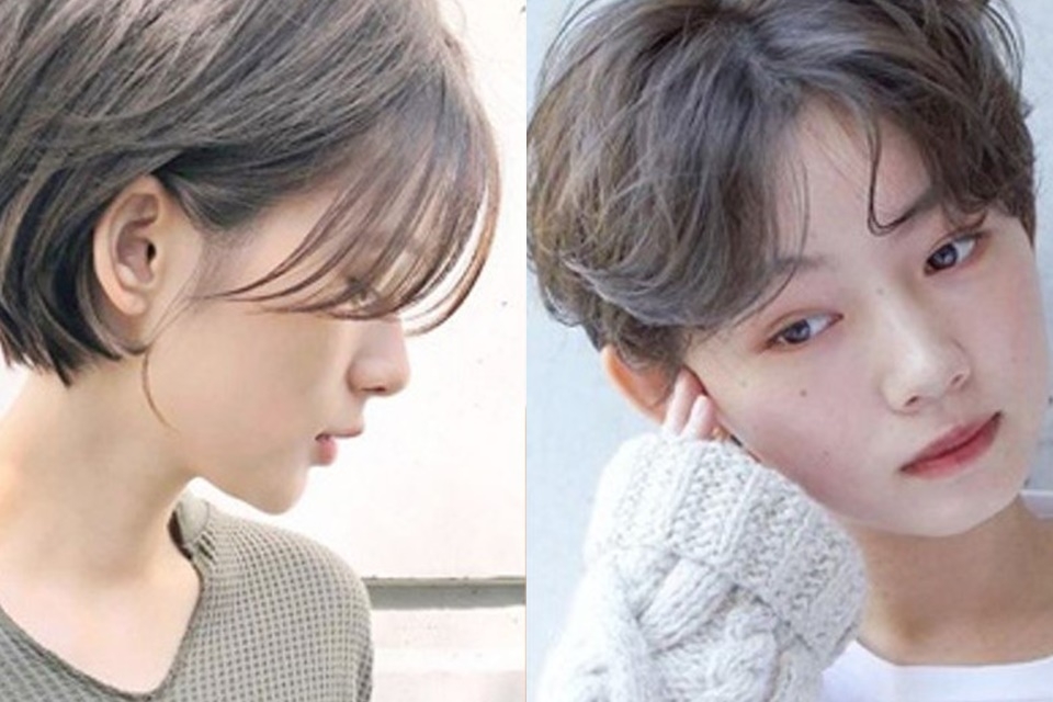 Kiểu tóc tomboy cá tính cho nữ mặt gầy