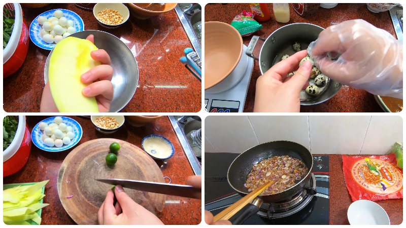 Bật mí cách làm bánh tráng cuốn trứng cút ngon tuyệt cho ngày cuối tuần