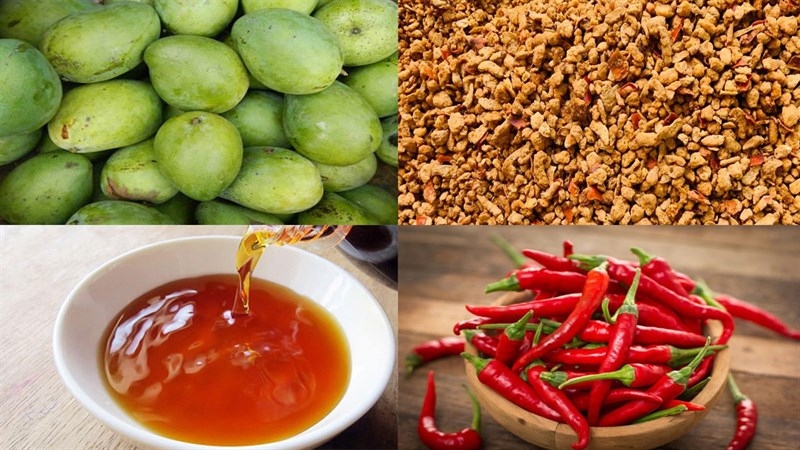 Cách làm xoài lắc chua cay tê tái tại nhà