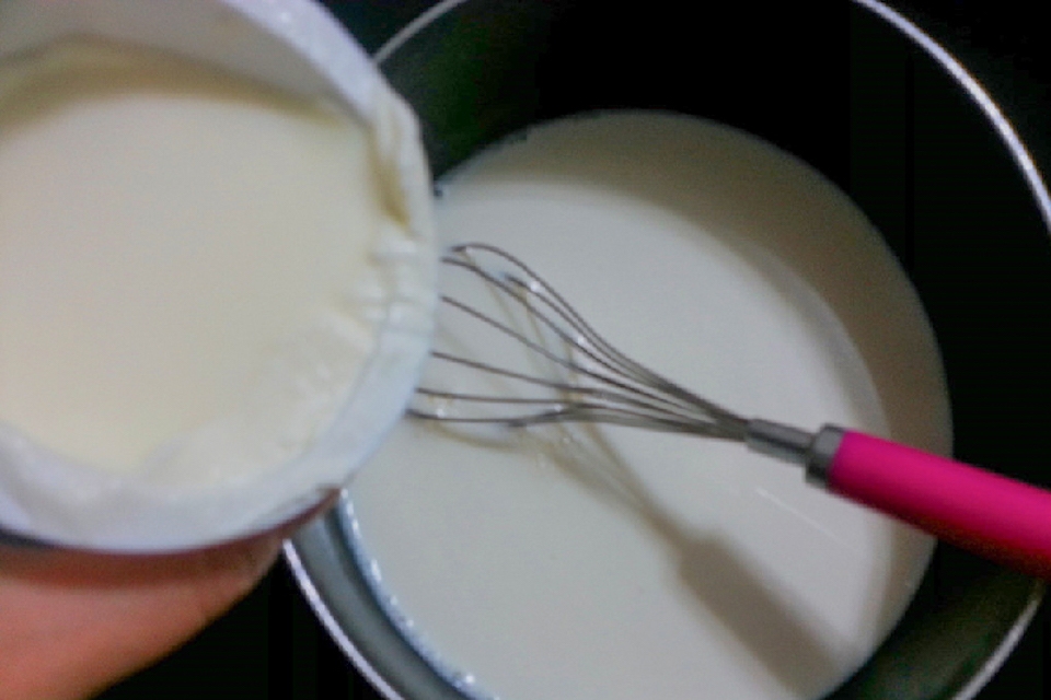 làm sữa chua dẻo 3