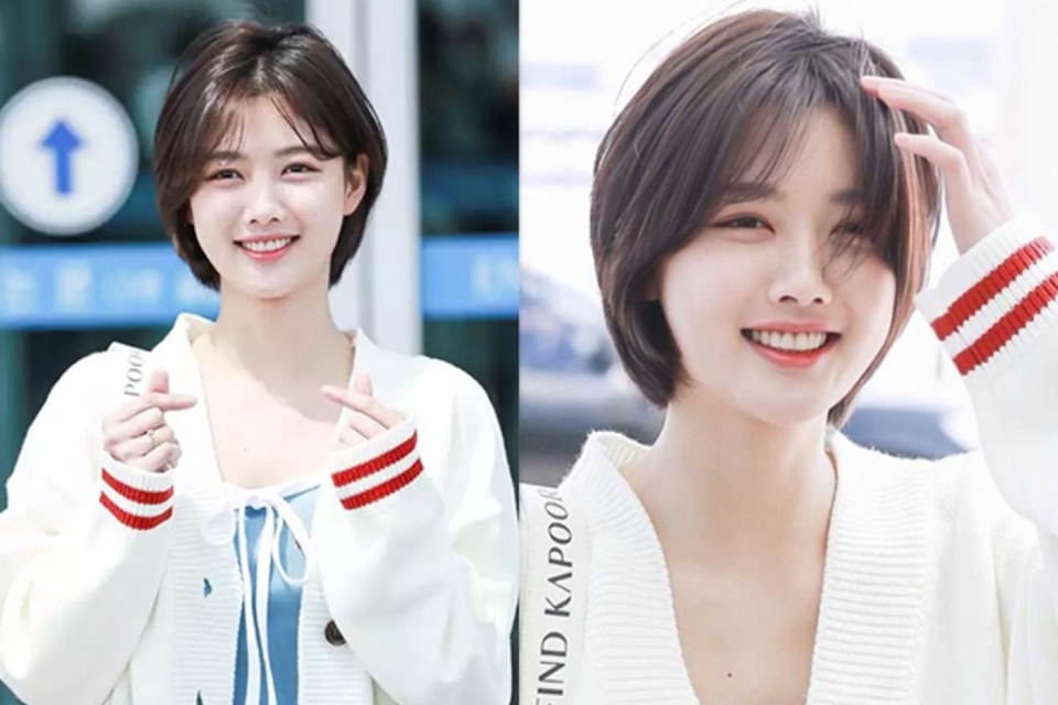 Tóc ngắn cho nữ mặt tròn và mập