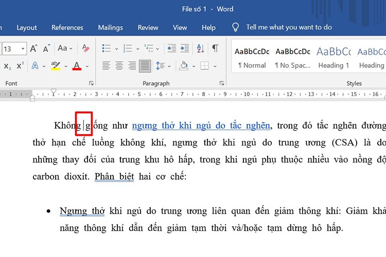 Tổng hợp 3 cách xóa khoảng trắng trong Word cực nhanh chóng, đảm bảo không sót (Hình 1)
