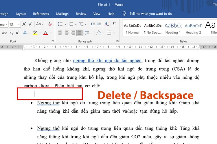 Tổng hợp 3 cách xóa khoảng trắng trong Word cực nhanh chóng, đảm bảo không sót (Hình 2)