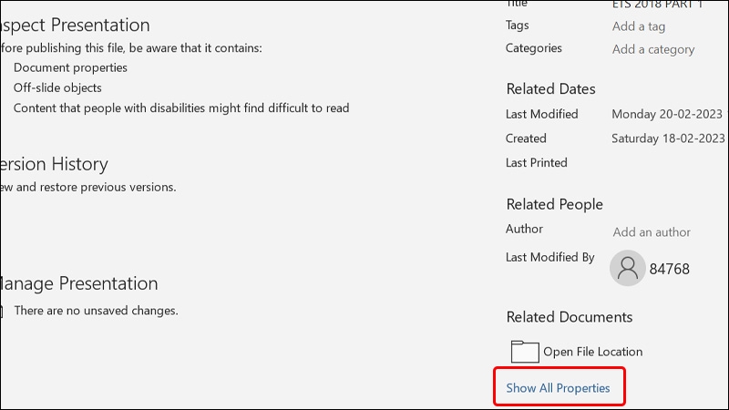 Cách đếm số từ trong slide PowerPoint - hình 3