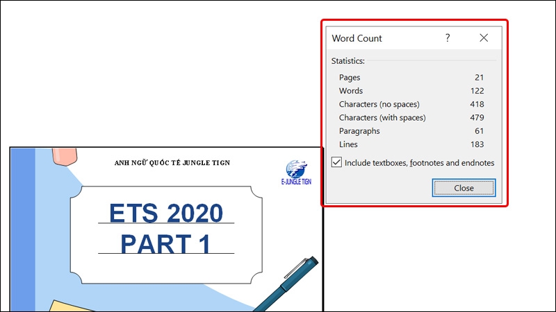 Cách đếm số từ trong slide PowerPoint - hình 9