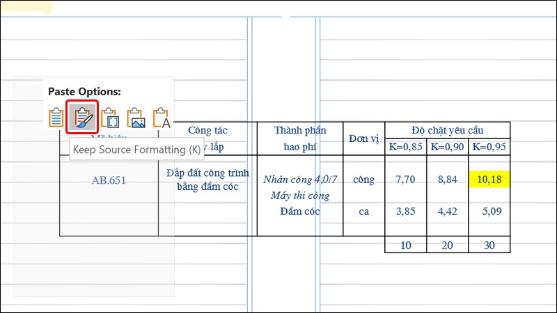 Cách chèn file Excel vào PowerPoint - hình 4