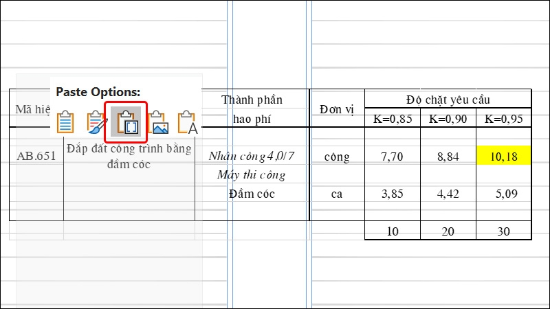 Cách chèn file Excel vào PowerPoint - hình 5