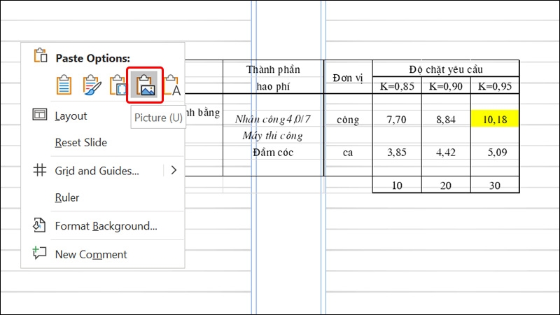 Cách chèn file Excel vào PowerPoint - hình 6