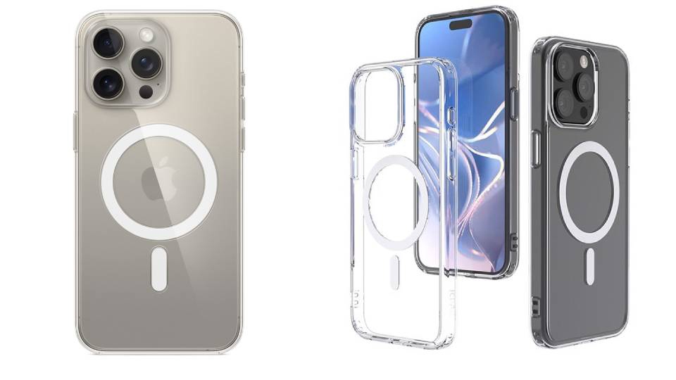 Mẫu ốp lưng MagSafe nhựa dẻo, silicon