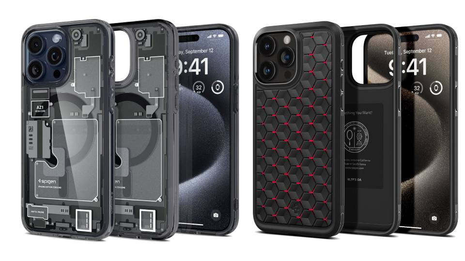 Ốp lưng iPhone 15 Pro Spigen Ultra Hybrid Crystal ( Nguồn ảnh: Internet)