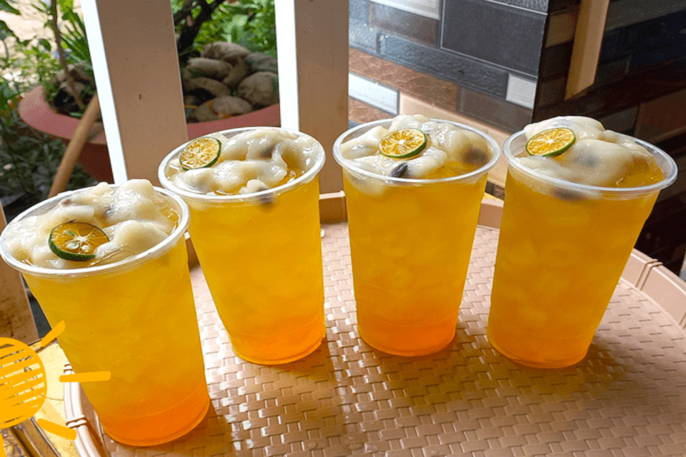 Trà mãng cầu ngon nhất khi mới pha xong