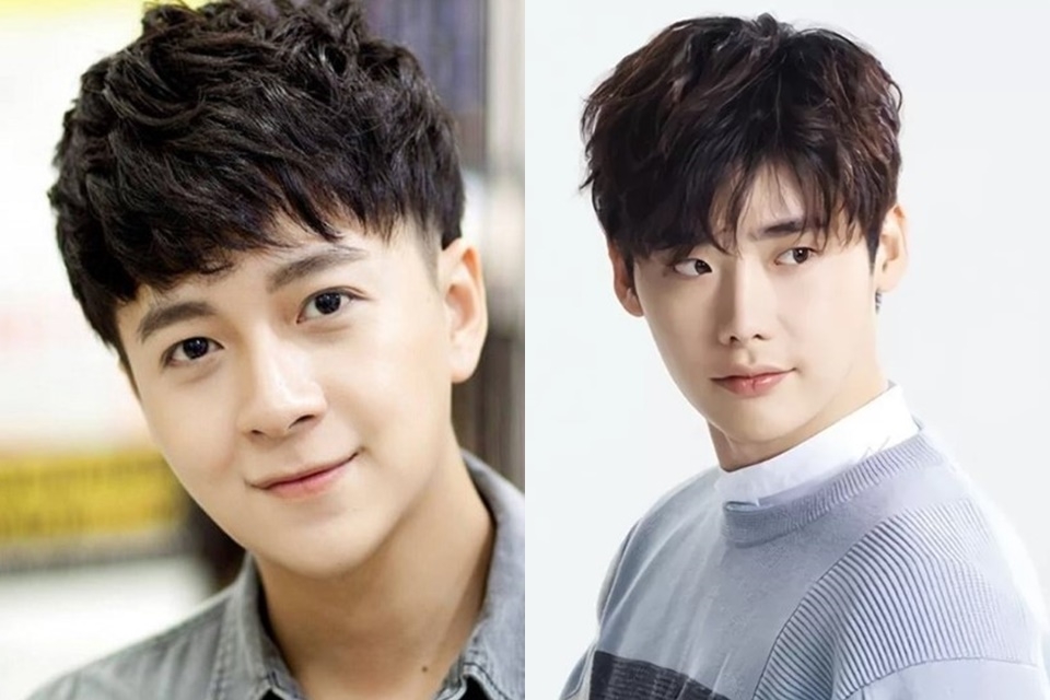 Kiểu tóc nam Hàn Quốc uốn phồng