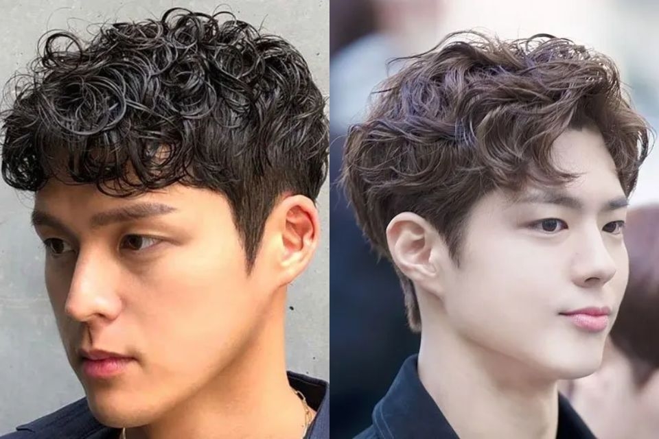 Tóc xoăn nam Hàn Quốc