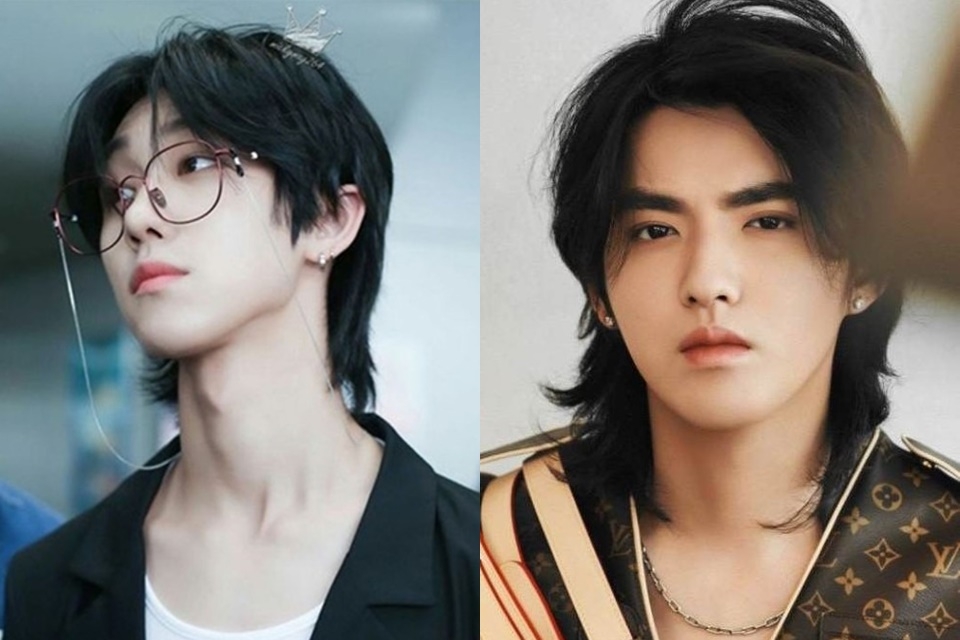 Tóc nam Hàn Quốc mullet