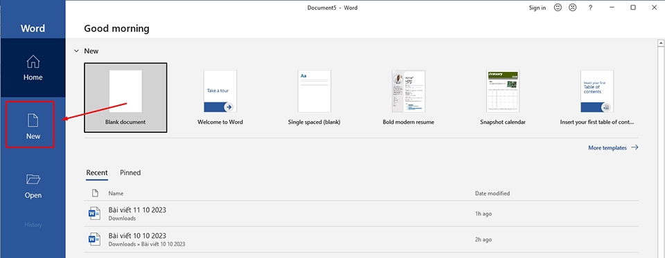 Tạo biểu mẫu trong Word - Ảnh 03