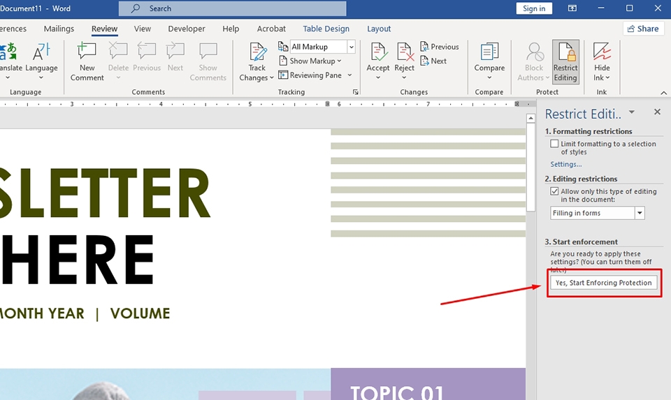 Tạo biểu mẫu trong Word - Ảnh 19