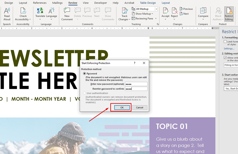 Tạo biểu mẫu trong Word - Ảnh 20