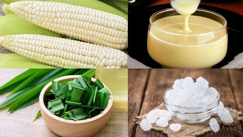 Cách nấu sữa ngô bằng máy sinh tố