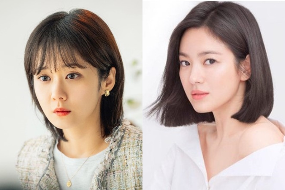 Tóc ngang vai kiểu Hàn Quốc