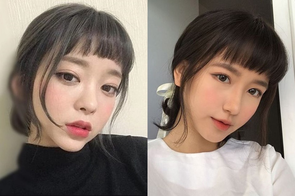 Tóc ngang vai mái lửng cho nàng cá tính