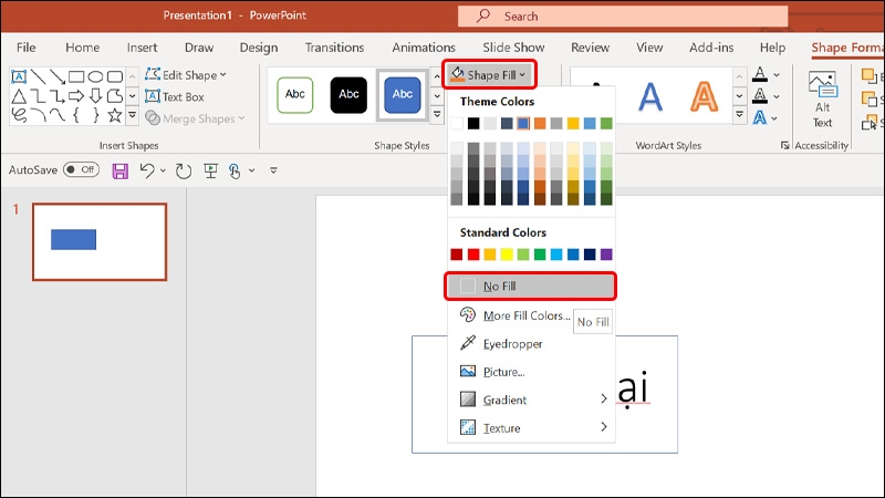 Bỏ gạch chân đỏ trong PowerPoint - hình 7