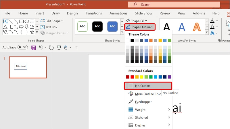 Bỏ gạch chân đỏ trong PowerPoint - hình 8