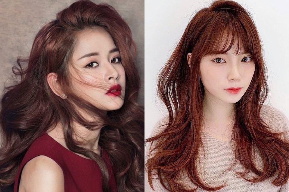 Nhuộm tóc màu nâu đỏ phai ra màu gì?