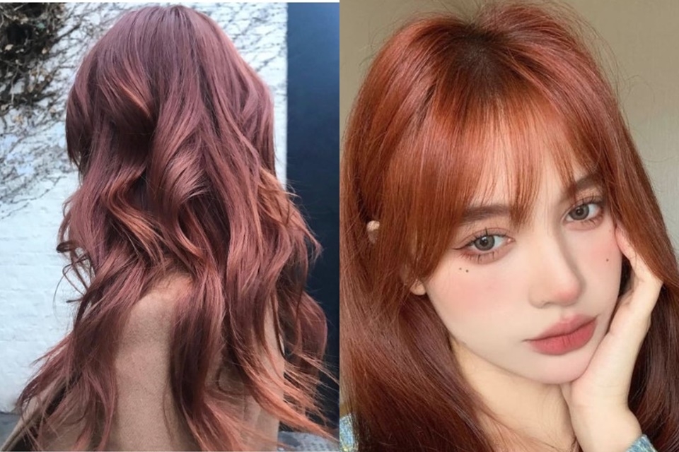 Nâu đỏ ánh đồng phù hợp với mọi loại da