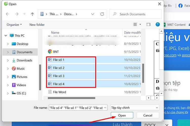 Cách ghép file Word thành một file duy nhất nhanh chóng áp dụng cho 2 hoặc nhiều file (Hình 13)