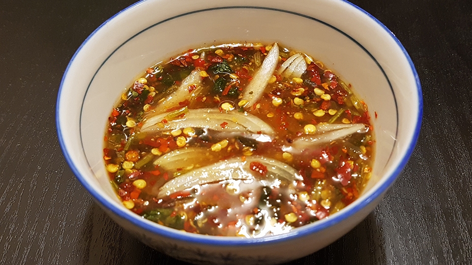 Nước chấm ốc kiểu Thái