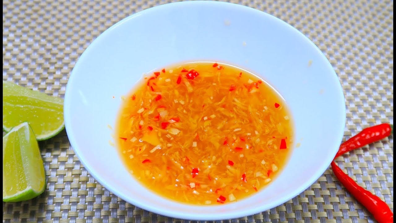 Pha nước chấm thịt vịt