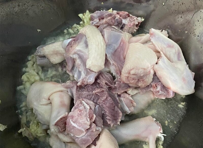 Xào thịt cho săn lại