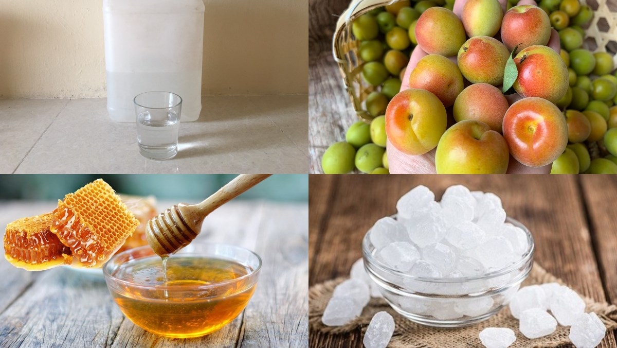 Ngâm rượu mơ Umeshu Nhật Bản bằng mơ má đào