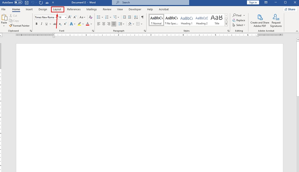 Cách chia giấy A4 thành 2 phần trong Word - Ảnh 03