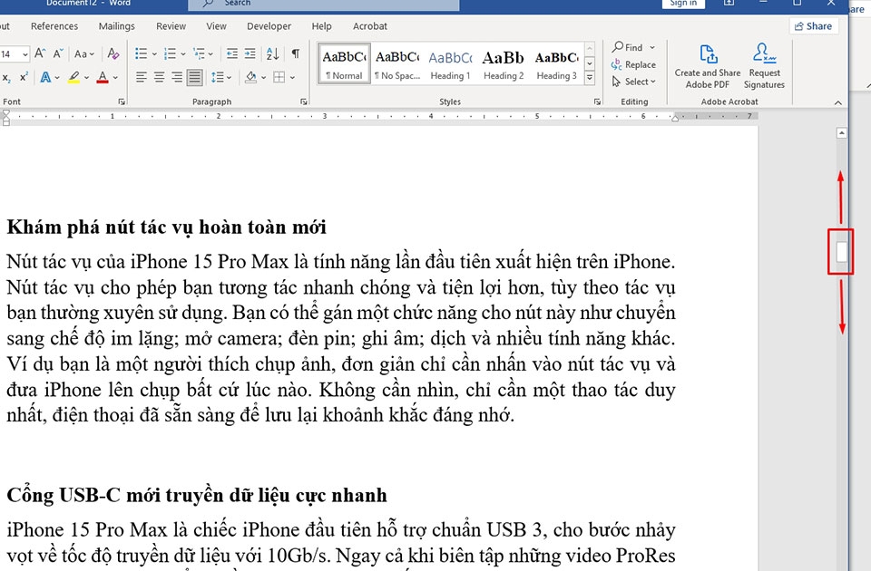 Cách chuyển trang trong Word - Ảnh 04