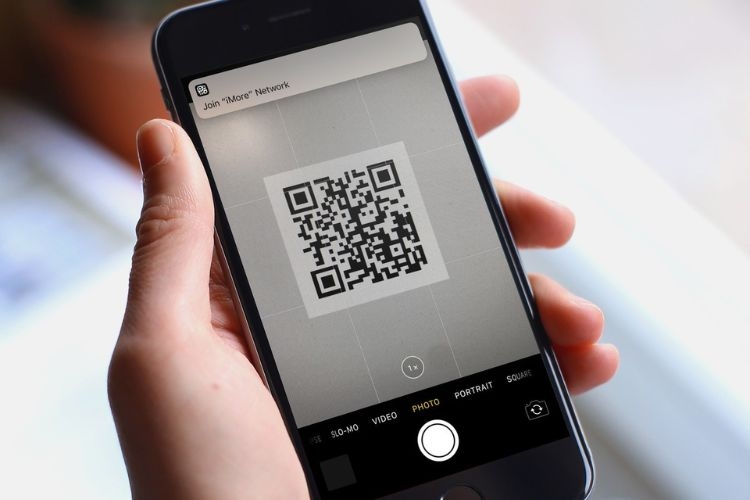 Có thể tạo QR code bằng camera IPhone