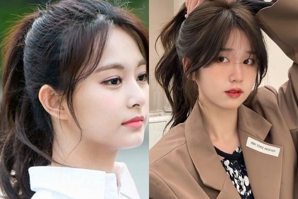 Tóc mái thưa có tóc mai che khuyết điểm tốt