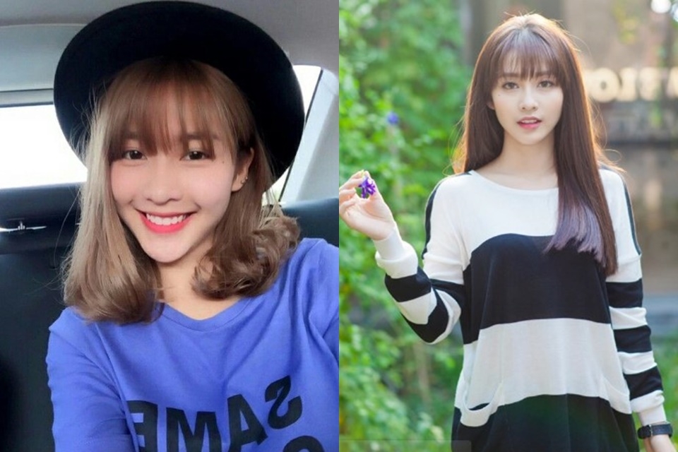 Khả Ngân ghi điểm khi sở hữu tóc mái thưa