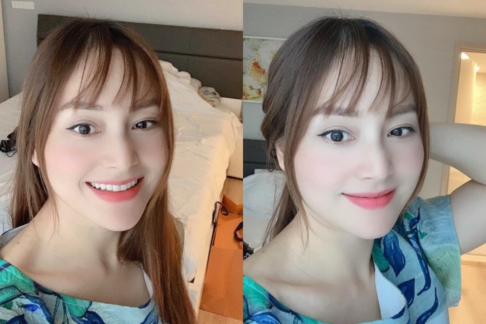 Diễn viên Lan Phương nhận về cơn mưa lời khen khi để kiểu tóc mái thưa