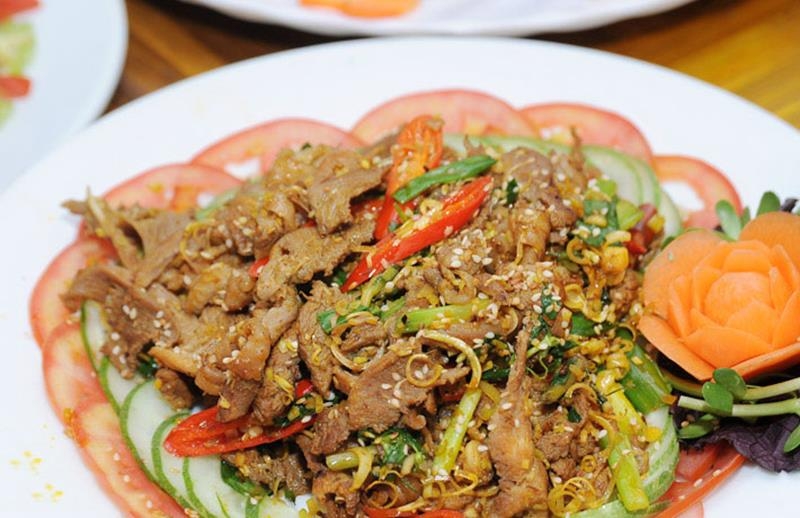 vịt xào sả ớt 1