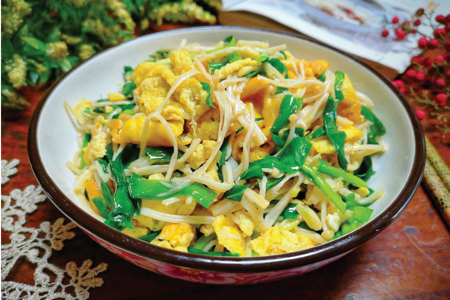 trứng vịt chiên xài hấp dẫn và thơm ngon