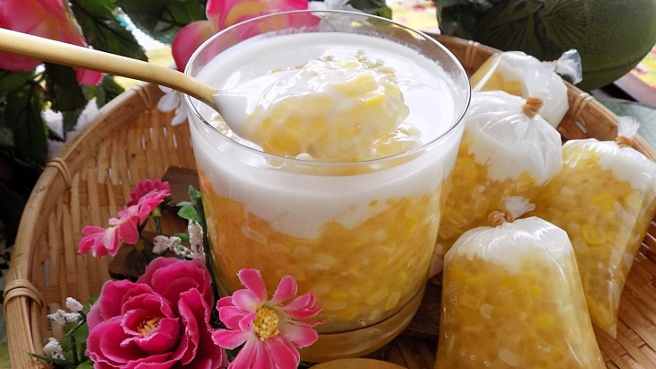 cách nấu chè bắp 10