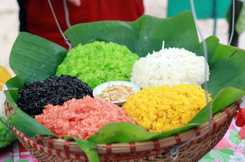 Gạo nếp nấu xôi dẻo mịn, bùi bùi