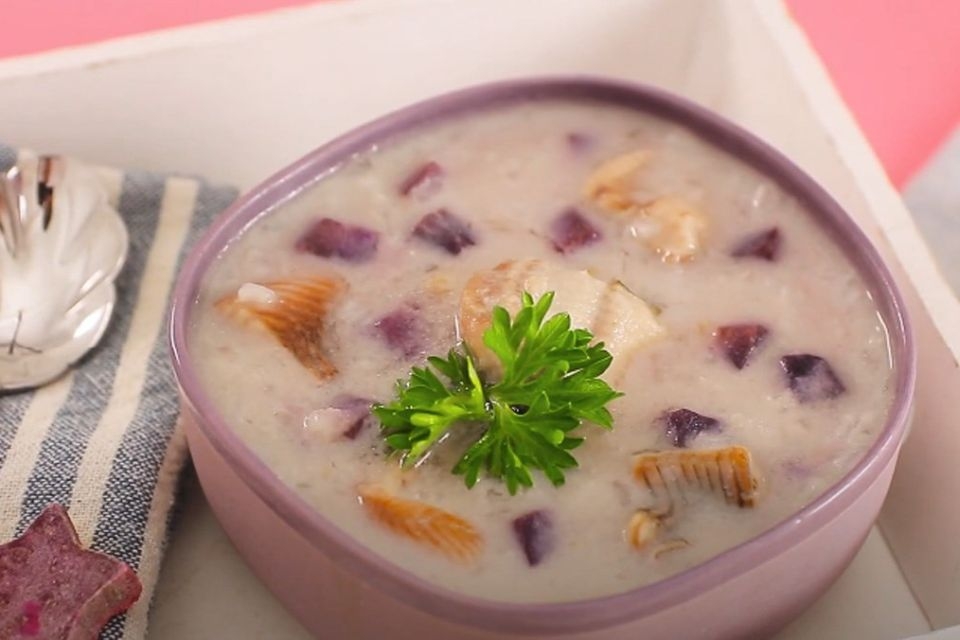 Cháo cá hồi 9