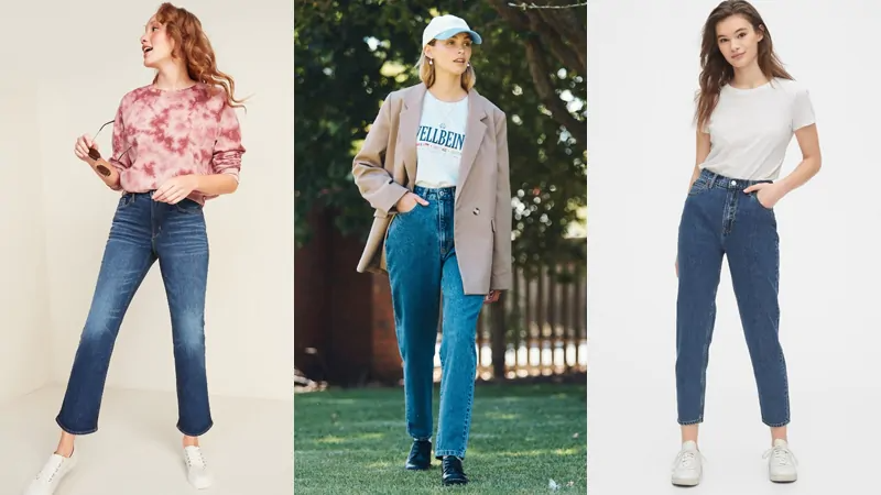 Quần ống loe lưng cao hay quần Mon Jeans