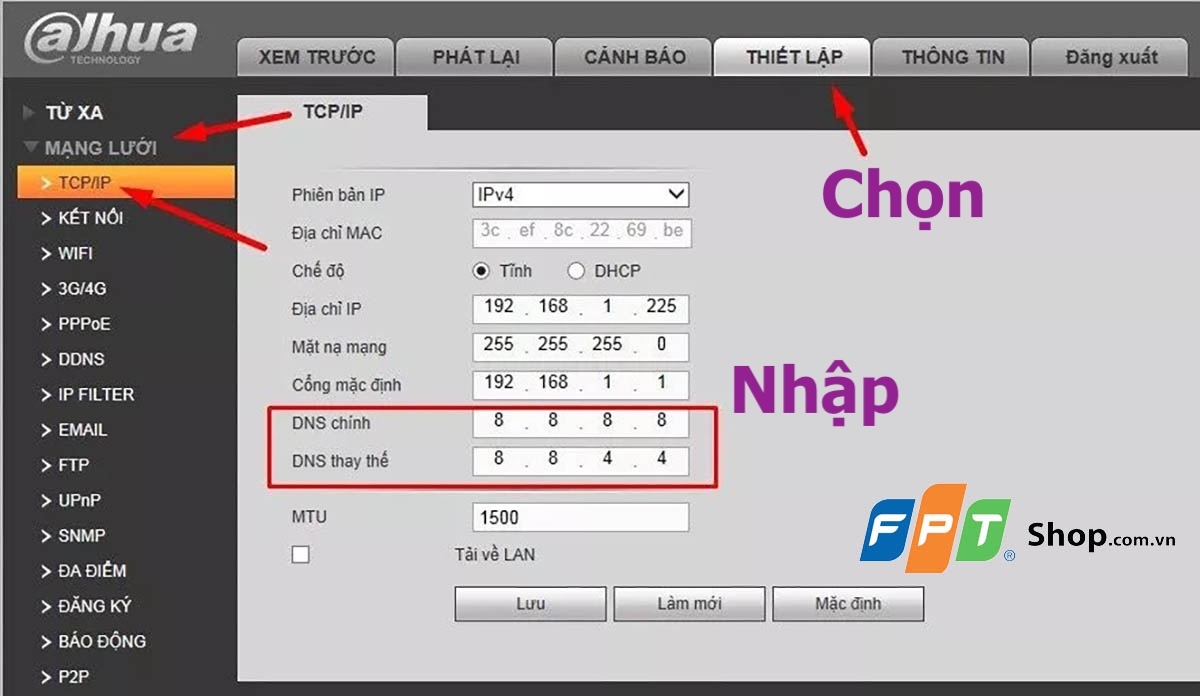 không xem được camera P2P qua mạng khác - hình 4