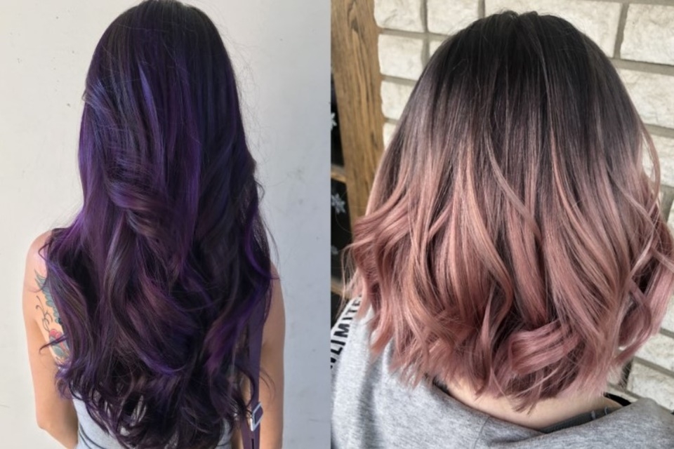 Màu than chì ánh tím đẹp nhất